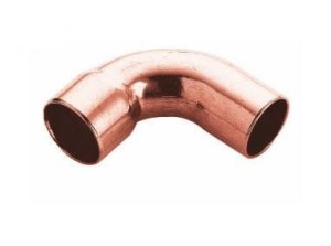 ŁUK MIEDZIANY  90° 22MM WZ  