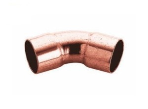 ŁUK MIEDZIANY 45° 22MM WW