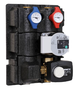 Grupa pompowa Watts HK20. Obieg mieszacz + siłownik. Pompa WILO 