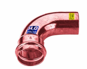 Kolano miedź 90° 28 WZ CO/GAZ  