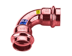 Kolano miedź 90° 15 WW CO/GAZ   