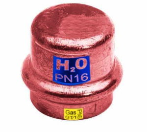 Zaślepka miedź 18 CO/GAZ