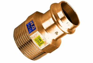 Złączka miedź 22x1GZ CO/GAZ