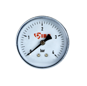 Manometr axialny 1/4", fi 60mm, 0÷10 bar IBO 