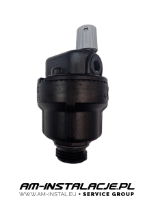 Odpowietrznik Caleffi automatyczny 1/2 cala. BEZ zaworu stopowego