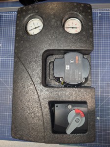 GRUPA POMPOWA z siłownikiem i pompą IBO AMG