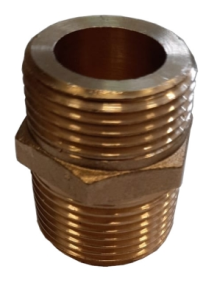 Nypel mosiężny 1 SOLAR Poszerzony 